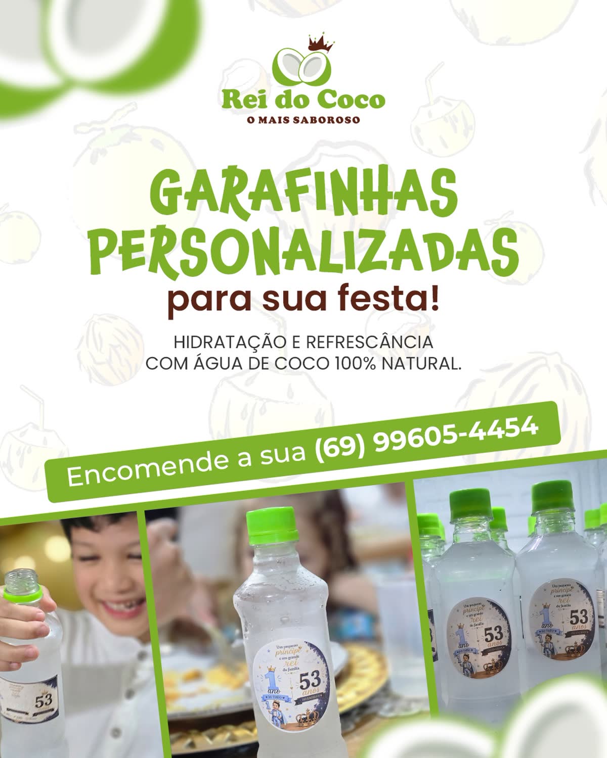 Garafinhas personalizadas